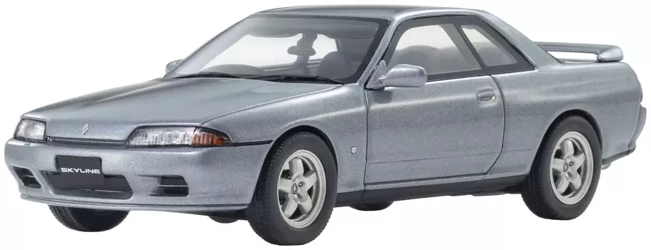 Оригинальный Nissan Skyline Type M от Kyosho, готовый продукт KSR43130GR 1/43 (HCR32) ГТС-т (Серый)