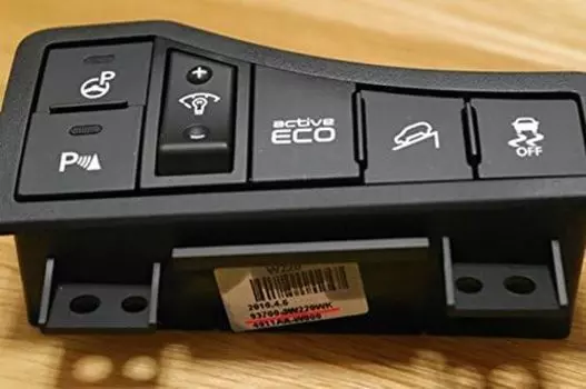 Оригинальный переключатель OEM 93700-3W220-WK - нижняя часть Crashpad, левый / 937003W220WK для Kia Sportage 10-13