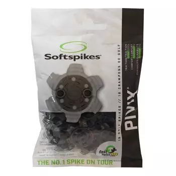 [Оригинальный продукт США] Softspikes PIVIX FTS3.0 (Блокировка тура) 18 шт. шипов-гвоздиков черного цвета