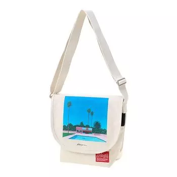 Оригинальный продукт Сумка-мессенджер MP1604CVLHN Сумка-мессенджер HIROSHI NAGAI Natural [Manhattan Portage] [Официальный]