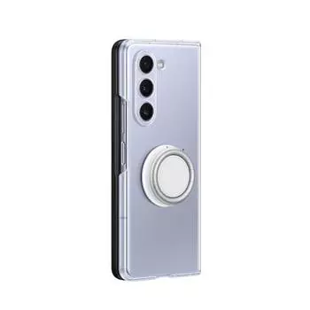 Оригинальный прозрачный чехол для гаджета Samsung для Samsung Galaxy Z Fold5 Z Fold 5 Standing Case чистый