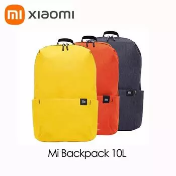 Оригинальный рюкзак Xiaomi Mi 10л, водонепроницаемый, красочный, городской, унисекс, для повседневного отдыха, спортивный дорожный рюкзак
