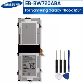 Оригинальный сменный аккумулятор для планшета Samsung EB-BW720ABE EB-BW720ABA для Samsung Galaxy Book 12,0 дюйма, 12 дюймов, перезаряжаемый аккумулятор, 5070 мАч 5070mAh
