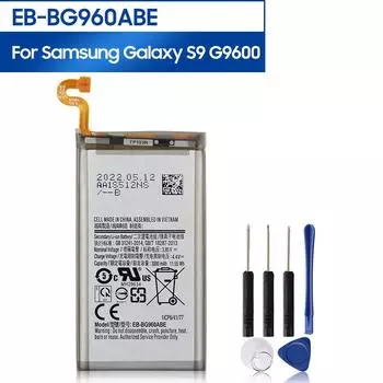 Оригинальный сменный аккумулятор для телефона EB-BG960ABE для Samsung GALAXY S9 G9600 G960F SM-G960 3000 мАч