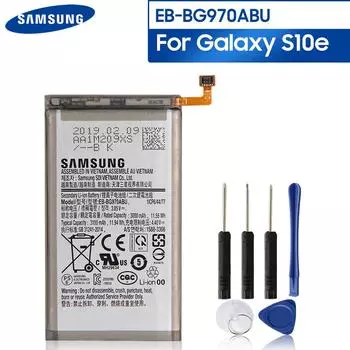 Оригинальный сменный аккумулятор для телефона EB-BG970ABU для Samsung Galaxy S10e S10E SM-G970F SM-G970U SM-G970N SM-G9700 3100 мАч
