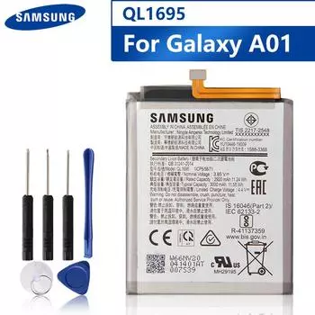 Оригинальный сменный аккумулятор для телефона Samsung QL1695 для Samsung Galaxy A01 3000 мАч