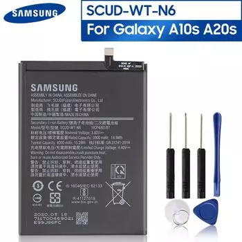 Оригинальный сменный аккумулятор для телефона SCUD-WT-N6 для Samsung Galaxy A10s A20s SM-A2070 SM-A107F A21, аккумулятор для телефона 4000 мАч 4000mAh
