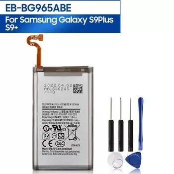 Оригинальный сменный аккумулятор EB-BG965ABE для Samsung GALAXY S9 Plus G9650 S9 + G965F EB-BG965ABE 3500 мАч аккумулятор для телефона