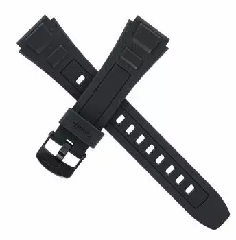 Оригинальный сменный ремешок WAVE CEPTOR, уретановый, черный 10272777 [Casio]