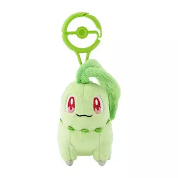 Оригинальный талисман Pokemon Center Чикорита с карабином