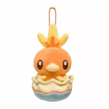 Оригинальный талисман Pokemon Center «Счастливая пасхальная корзина» с яйцом «Игра Ачамо» 15 8 7(ВШГсм)