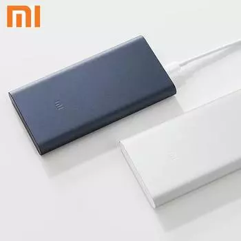 Оригинальный Xiaomi Mi Power Bank 3, 18 Вт, 10000 мАч, быстрая зарядка, двойной USB-порт, алюминиевый внешний аккумулятор, быстрое зарядное устройство, портативный внешний аккумулятор
