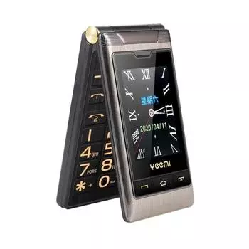 Оригинальный YEEMI G10-C новый мобильный телефон 2,8 дюйма 2G GSM две SIM-карты MTK FM Mp3/Mp4 Bluetooth дешевый раскладной сотовый телефон чёрный