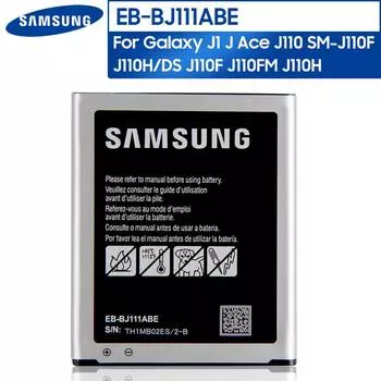 Оригинальный запасной аккумулятор для телефона EB-BJ111ABE для Samsung Galaxy J1 J Ace J110 SM-J110F J110H J110FM 1800 мАч