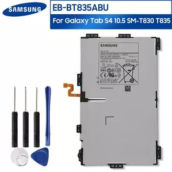 Оригинальный запасной аккумулятор EB-BT835ABU для Samsung Galaxy Tab S4 10,5 SM-T830 T830 SM-T835 T835, аккумулятор для планшета, 7300 мАч