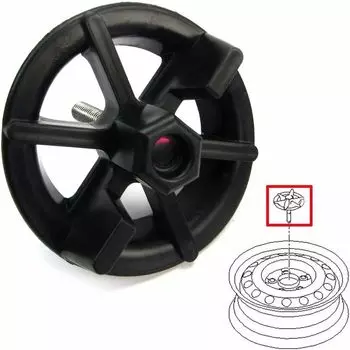 Оригинальный зажим OEM 62850-2V000 - запасное колесо / 628502V000 для Hyundai Kona 18-22