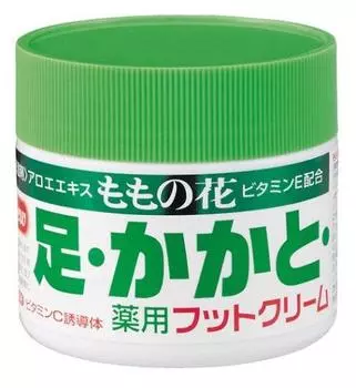 ОРИГИНАЛ Оригинальный лечебный крем для ног с цветком персика C 70 г зелёный