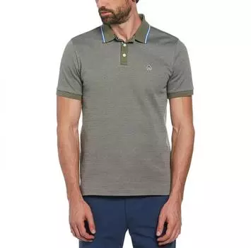 Original Penguin Ao Jacquard Tipping поло с короткими рукавами M