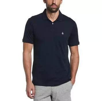 Original Penguin Daddy Organic Pique Sticker Pete поло с короткими рукавами XS