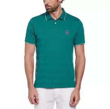 Original Penguin Honeycomb Ao Jacquard поло с короткими рукавами M