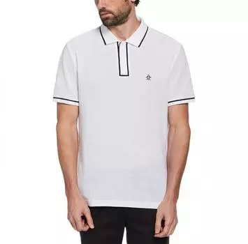Original Penguin Organic Cotton Bentley Mesh поло с короткими рукавами L