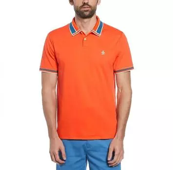 Original Penguin Organic Novelty Collar поло с короткими рукавами XL