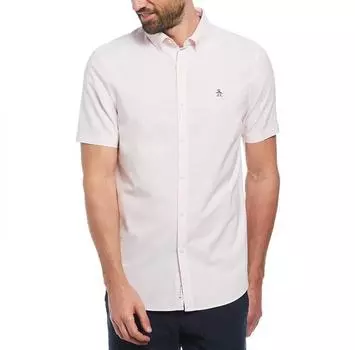 Original Penguin Oxford Stretch No Pkt рубашка с коротким рукавом XL