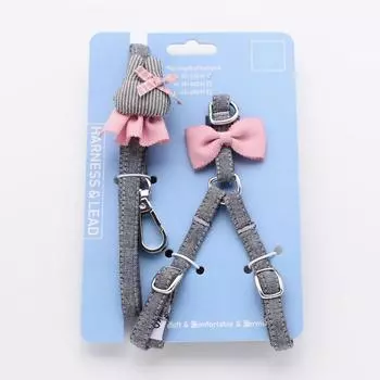 Original pet kitten dog leash chest strap teacup dog ultra-small puppy dog walking leash S