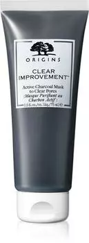 Origins Clear Improvement® Active Charcoal Mask To Clear Pores Masque Purifiant Au Charbon Actif TU прозрачный