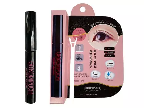 Orikomi Petit Eyelid Double Film Type Natural Double Lid Curling Eyelid Day and Night Use Night Large Capacity 5ml Non-Adhesive