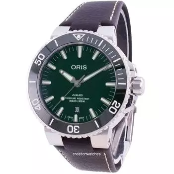 Oris Aquis Date 01-733-7730-4157-07-5-24-10EB Автоматические мужские часы 300M