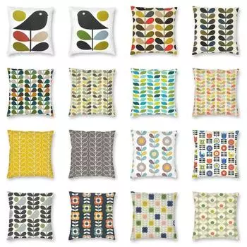 Orla Kiely Multi Stem and Bird Чехлы для подушек со скандинавскими цветами, напольная наволочка для гостиной, дивана, наволочка, домашний декор 40x40cm