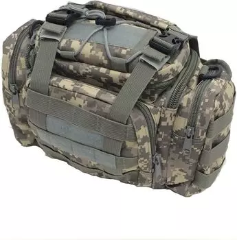 Orlud Fishing Gear Многофункциональная рыболовная сумка с широким горлом Характеристики 4WAY Сумка для инструментов, сумка для приманок, сумка для снастей, поясная сумка Идеально подходит для