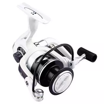 Orludo Fishing Gear Spinning Reel Wing 3BB Ideal for light game fishing such as black sea qb010205a02n01 White 3000 egging, mebaring, aging, bass, белый
