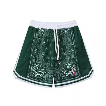 OROLN Basketball American Paisley Running and Training Shorts with Adjustable Breathable Men s Shorts, Shorts, Print, Pockets, Waist, Quick-Drying,