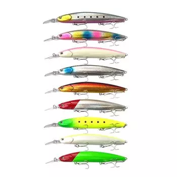 Orrudo Fishing Gear Long Distance Launch Minnow 18 см 40 г 9 цветов набор qb100275z99n0 Чудесный