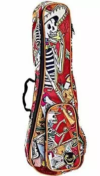 ORTEGA Gig Bag for Ukulele Keiki Designer Series Tenor Size El Muerto KUB-EM-TE []