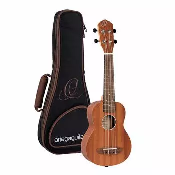 ORTEGA Ukulele TIMBER Series Sapele Top Soprano RFU10S []