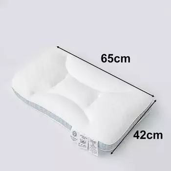 Ортопедическая подушка для шеи, подушка для сна, спа-подушки с эффектом памяти, защита шеи, дышащая, удобная, однотонная, для сна High 6 CM-1PC розовый