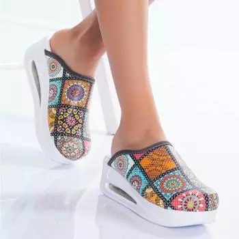 Ортопедические женские медицинские сабо — противоскользящие, удобные 35