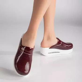 Ортопедические женские медицинские сабо — противоскользящие, удобные 35