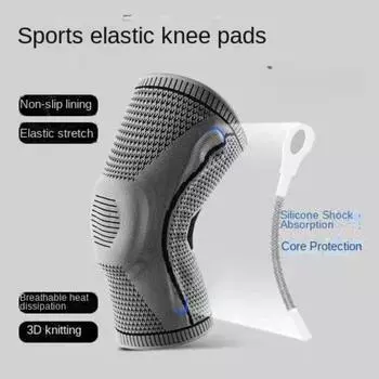 1 шт. ортопедический наколенник для кроссфита, протектор, наколенники для спорта, гетры для ног, ортез, поддержка колена, защита сустава M чёрный
