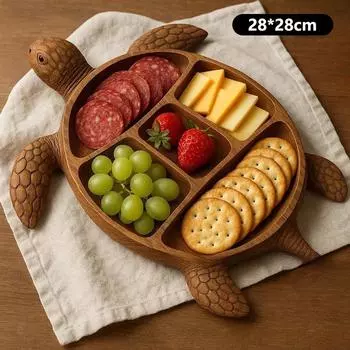 Осьминог Шарcuterie Плато, Океанская Тематическая Сырная Хлебная Доска, Оригинальный Уникальный Поднос для Сервировки для Сыра, Мяса, Фруктов