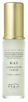 OSAJI KAI Liberation Serum увлажнение кожи окисление и гликация кожи предотвращает огрубение кожи формула для стареющей и чувствительной кожи дамасская роза и жасмин