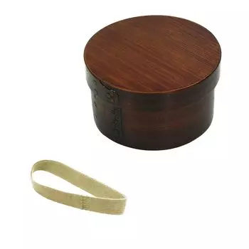 Osaka Choseido Magewappa Bento Box Round 1 Tier Lunch Band Бонус включен Большой 800cc бежевый Band включен