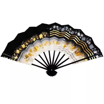 Osaka Choseido Mai Fan Nogi Foil Chirashi 29cm Made in Japan Kyoto Fan Original Set with Smell Bag Paper Box Japanese Dance Overseas Souvenir