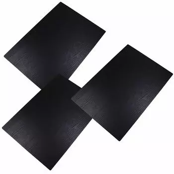 Осака Чосейдо Обон Деревянная подставка для столовых приборов 43 см Палочки для еды Лакированная текстура дерева Оригинальный набор ручной работы Яманака-нури (Черный 3)