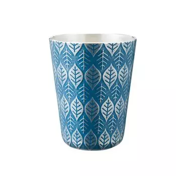 Osaka Tinware Традиционный ремесленный стакан Happa Blue (Осакасудзуки) синий