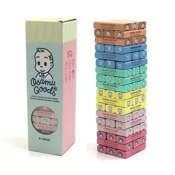 OSAMU GOODS Игра на баланс J941903 Игра на балансировку в виде башни для вечеринок Osamu Goods Ретро Милая игрушка-балансир Игрушка