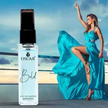 Oscar Bold Парфюмированная вода для женщин и девочек 8 мл | Цветочные ноты | Карманные удобные ежедневные долговечные мини-духи для женщин 8ML
